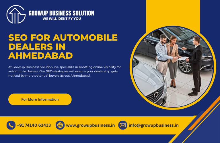 SEO for automobile dealers in Ahmedabad