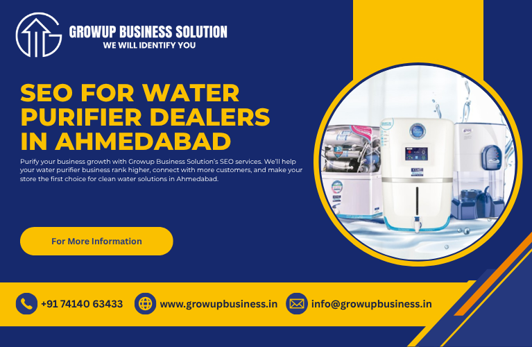 SEO for water purifier dealers in Ahmedabad